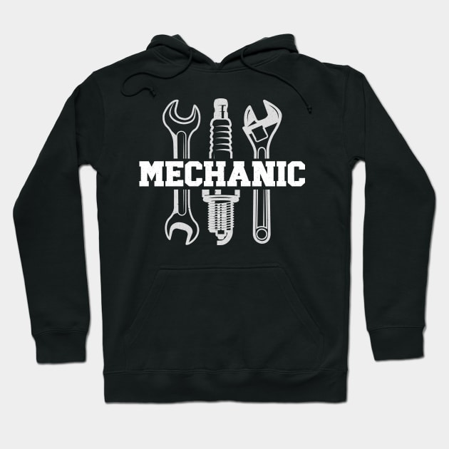 Mechanic Hoodie by RusticVintager